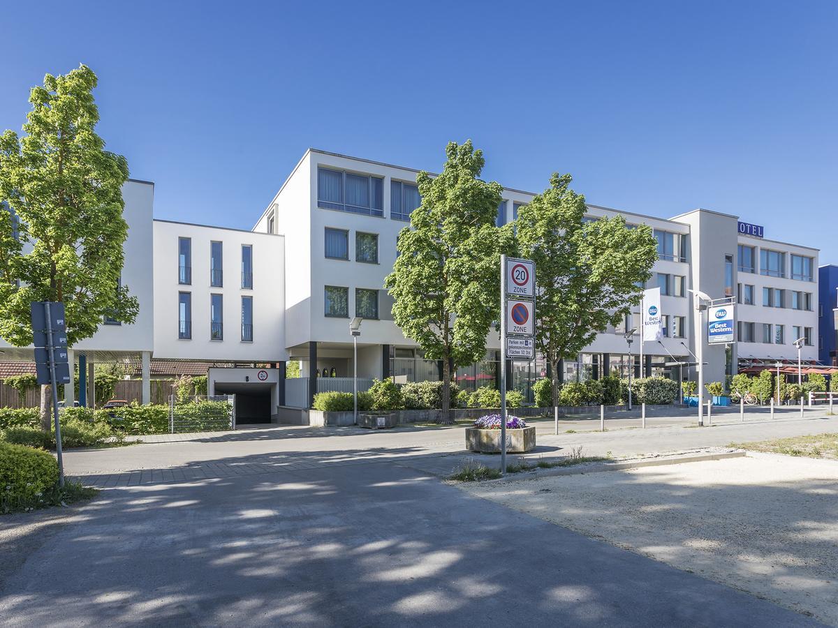 Best Western Hotel Am Europaplatz Königsbrunn Exterior foto